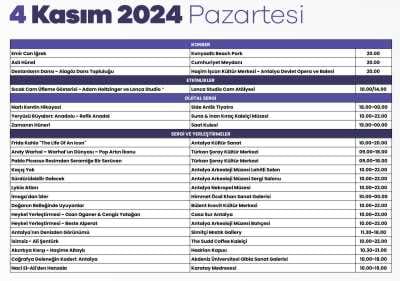 Antalya Kültür Yolu Festivali